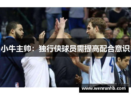 小牛主帅：独行侠球员需提高配合意识